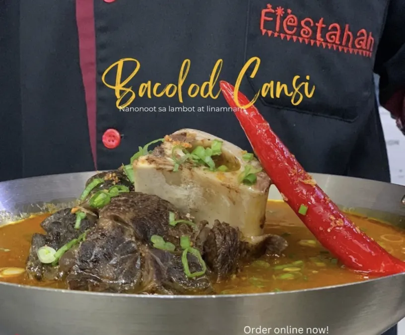 Bacolod Cansi — Filipino beef and bone marrow soup at Fiestahan Riyadh